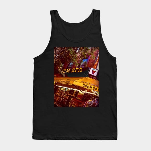 East Village, Manhattan, NYC Tank Top by eleonoraingrid